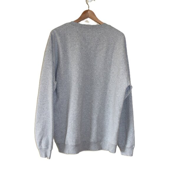 nwt BENETTON x UO Exclusive - Logo Crewneck Sweatshirt in Grey, Made in Italy - Picture 3 of 13